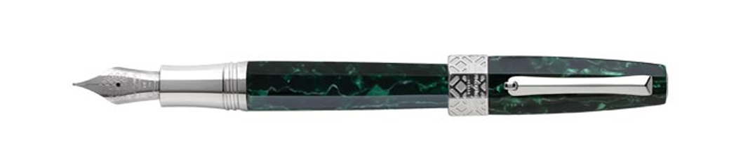 Montegrappa Extra Otto Fountain Pen, Malachite